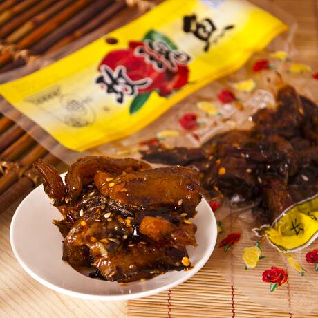 三运玫瑰鱼香辣鱼片60克湖南特产休闲即食零食【满38元包邮】