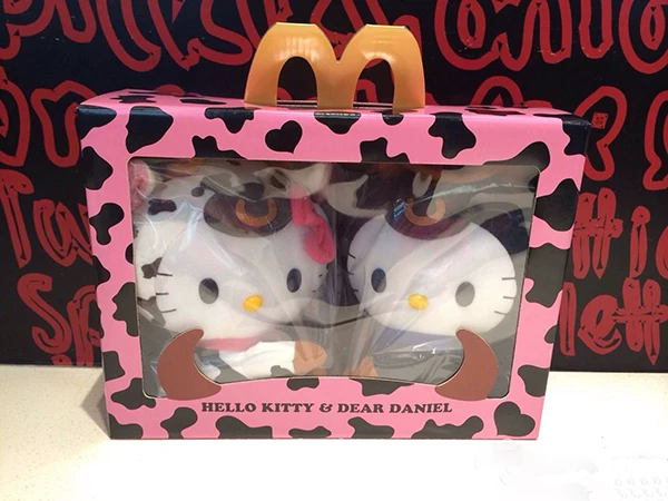 Макияж февраля 7, 2014 [HELLO KITTY Deardaniel] День Святого Валентина деним версия