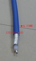 RG402 Полуполубленная полусталиная радиочастотная/высокочастотная коаксиальная тефлоновая сигнальная кабель RG141 Low Loss SFT50-3 Линия