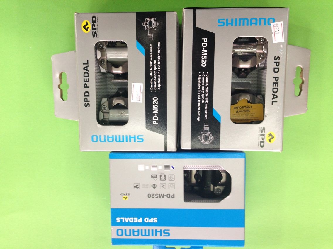 

Педали для велосипеда PD/M520 Shimano PD-M520