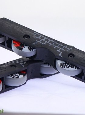 老a轮滑 国家队mst专用 韩国fierce f1 毒牙超轻钛镁合金刀架