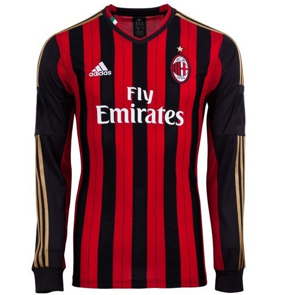 

Футбольная форма Top Thai AC Milan Home 2013/14 Long Sleeve Jerseys