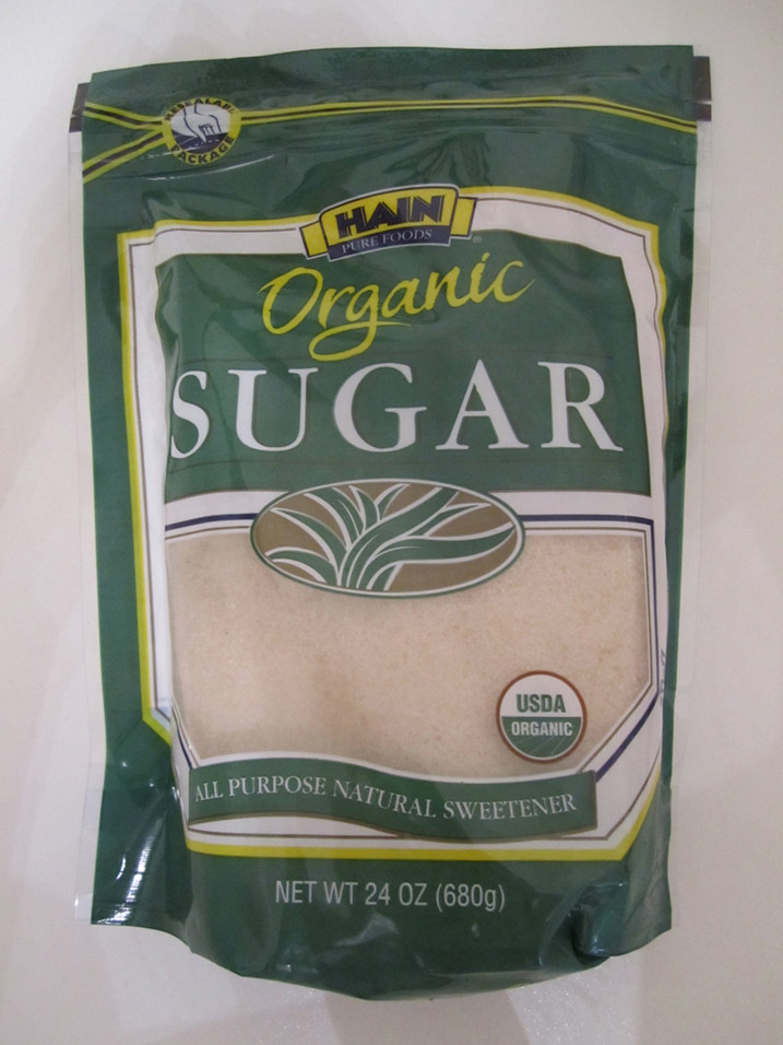 香港代购美国原装hain有机白糖 680克
