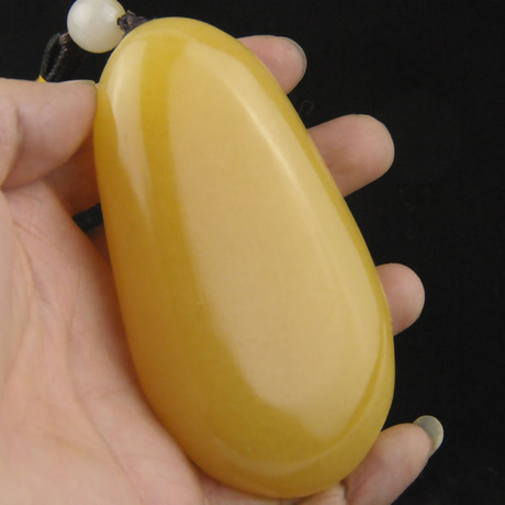 【米黄玉原石】_天然玉石图片_价格_搭配分享 - 爱逛街