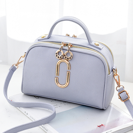 女士包包2017韩版新款女包手提包简约时尚单肩包斜挎小包包百搭潮