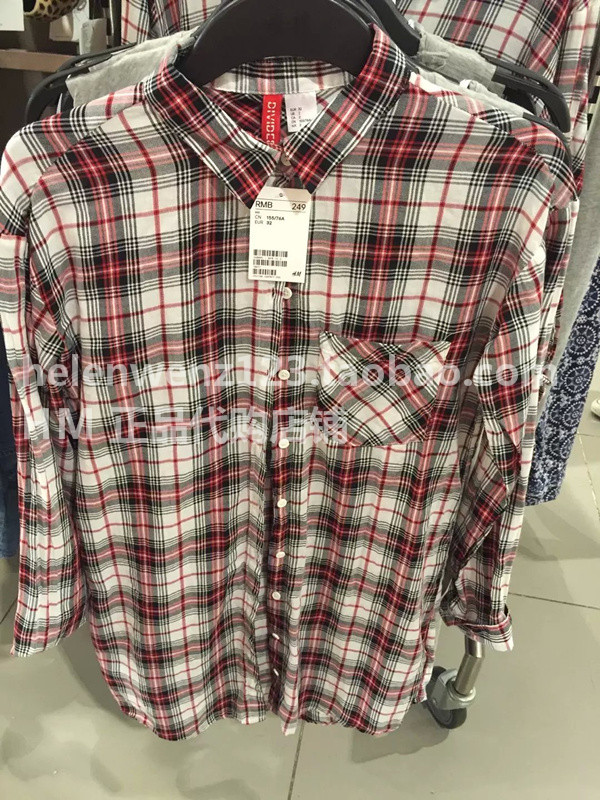 

женская рубашка H&M HM 2015