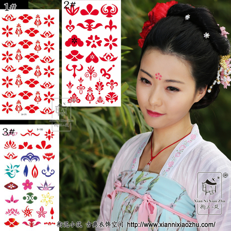 【额贴】_防水贴纸图片_眉心贴价格_搭配分享 - 爱逛街