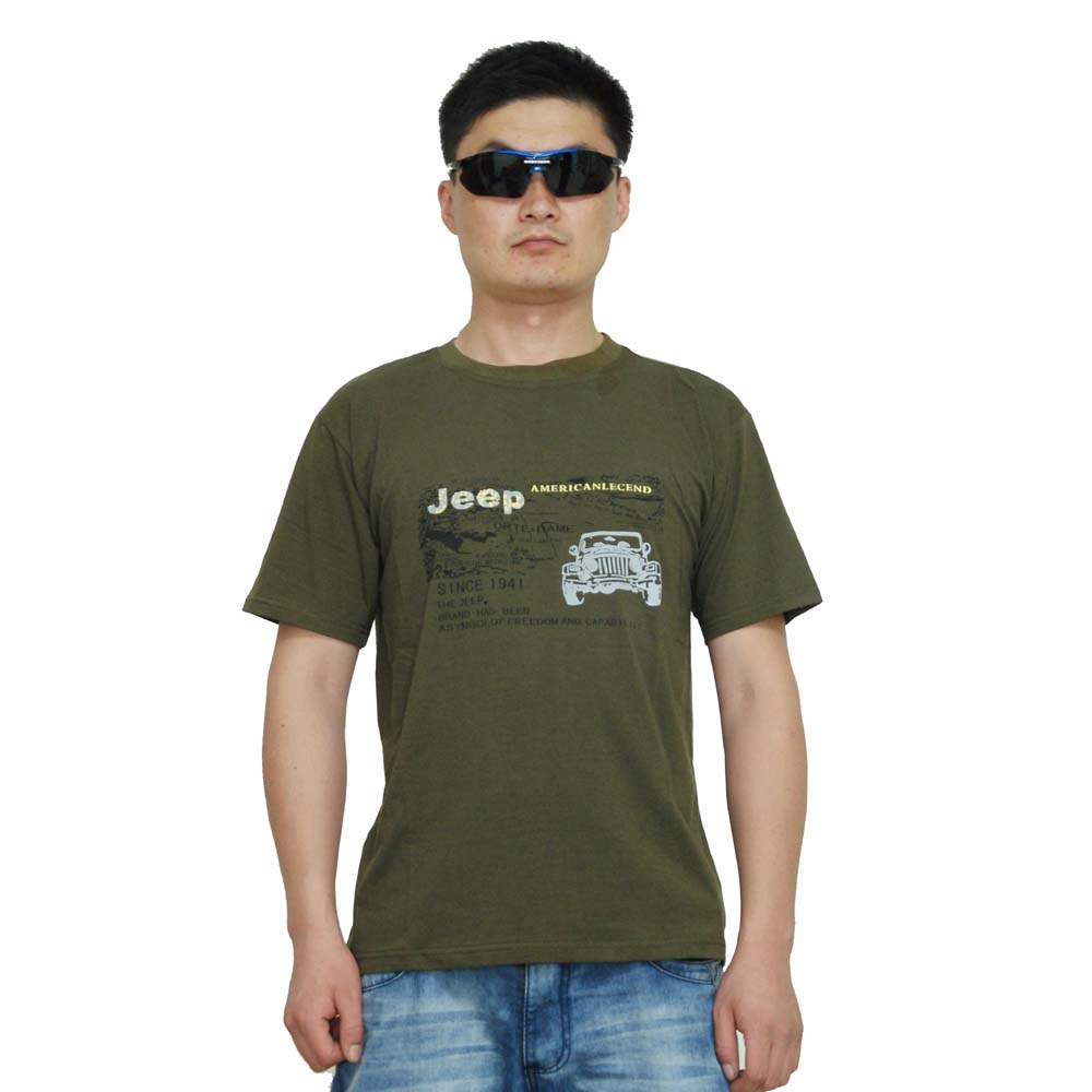 

Футболка для туризма и кемпинга Mountains JEEPT
