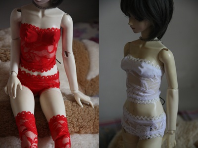 taobao agent Bjd sd baby clothes lace basewear set 4 minutes, 3 minutes, 1/4 1/3 uncle/big girl