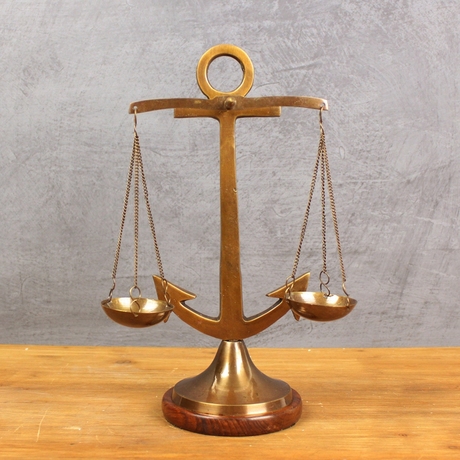 发现生活 进口家居软装创意装饰品 小摆件 复古天平天秤装饰品