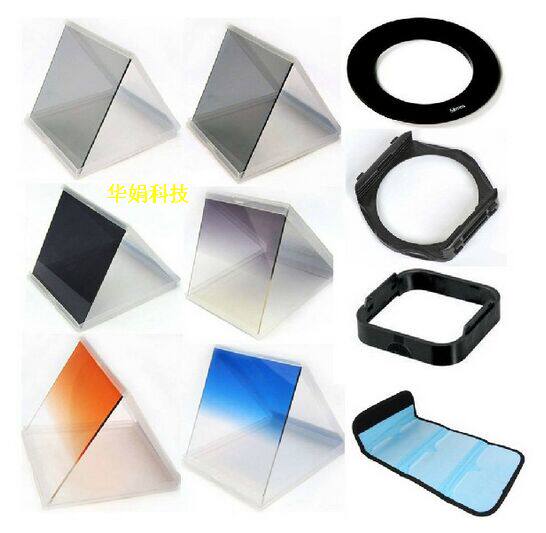10 синкретическая фильтр установите квадрат градиента зеркало фильтр зеркальные  ND4 8 серый зеркало фильтр световая микроскопия