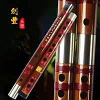 Музыкальный инструмент Jiayin Yingzhang Demon D201 Профессиональная производительность флейта бамбуковая флейта флейта Отправить флейту маски