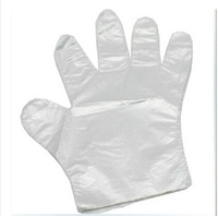 Одноразовые перчатки/перчатки PE/тонкие пленочные перчатки/санитарные перчатки 0,8 утолщен один пакет 100