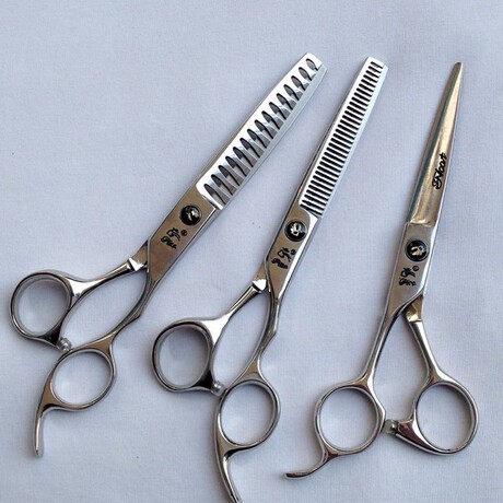 飘牌剪刀美发理发店专用剪刀飘剪平剪/牙剪/左手剪理发店专用剪刀