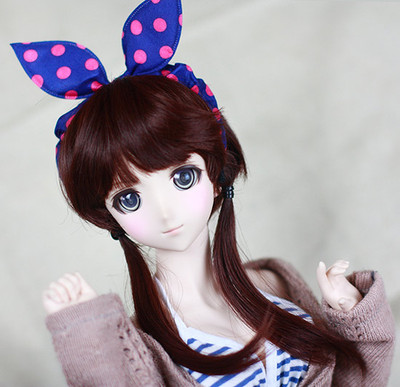 taobao agent 3 -point uncle BJD.SD.DD uses accessories ★ Super cute [Rabbit Ear Black Jieband] Special offer 12