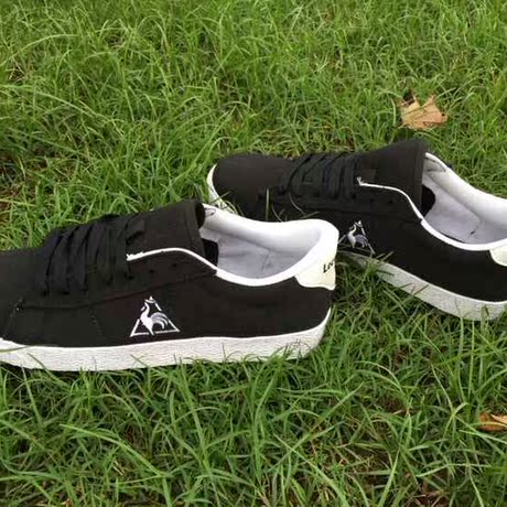 法国公鸡le coq sportif帆布鞋 乐卡克男鞋板鞋奥运板网布鞋女鞋