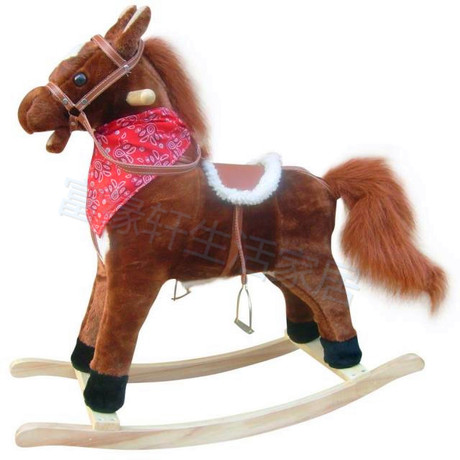 【毛绒木马】_木马实木玩具图片_实木摇摇马价格_搭配分享 - 爱逛街