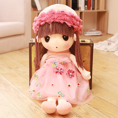 花仙子菲儿布娃娃毛绒玩具小女孩公仔儿童玩具玩偶情人节礼物送女
