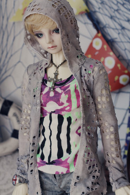 taobao agent [Endless] BJD/SD3, 4 points, 6 points, uncle punk holes, hooded jacket gown daily jacket