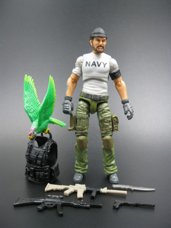 

Подвижная модель куклы Hasbro G.I.Joe 3.75 50 Shipwreck