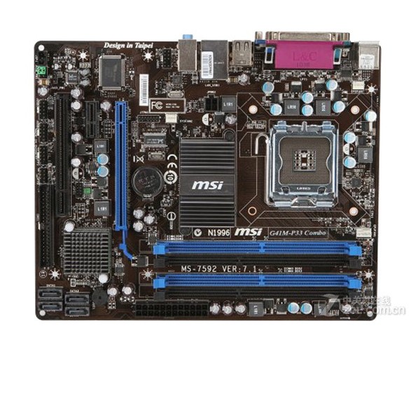 

Материнская плата MSI G41 G41M-P33/43 Combo 775 DDR2/DDR3