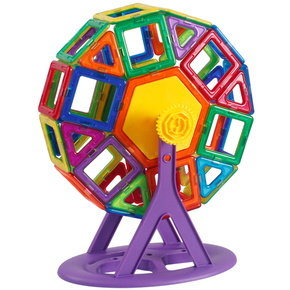 俏皮兔磁力片磁性建构片积木玩具 116元包邮