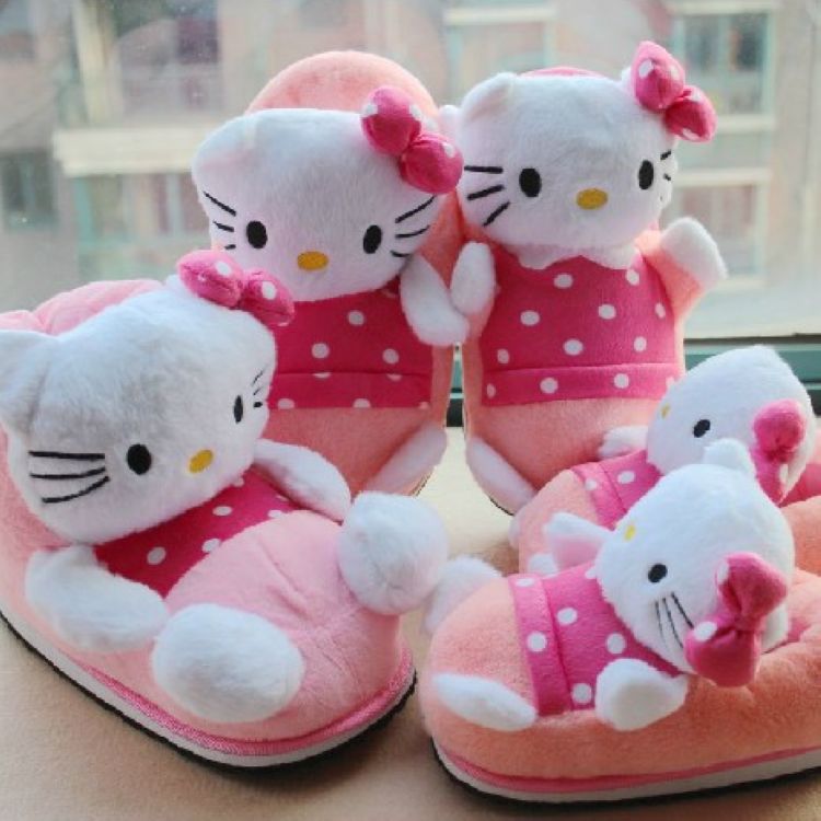 

Домашние тапочки Hello Kitty KT