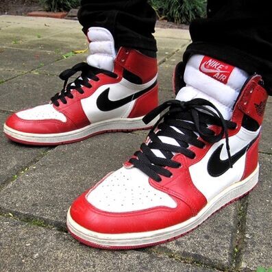 

баскетбольные кроссовки Air jordan AJ1 Retro OG Chicago 555088-101