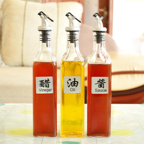 【方形油瓶】_玻璃油壶图片_酱油醋瓶价格_搭配分享 - 爱逛街