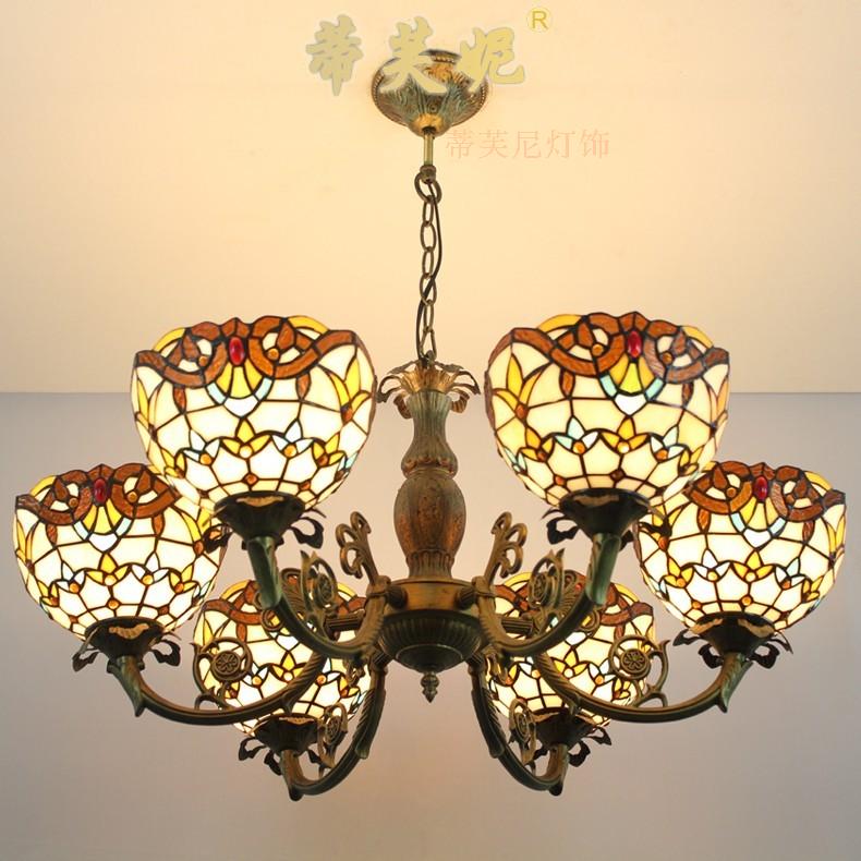

Люстра Tiffany LED