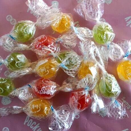 00      散装婚庆喜糖果500g 义利酸三色水果糖经典口味五斤以上包邮
