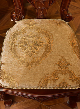 康丝丽欧式椅垫布艺坐垫秋冬裙边凳子坐垫餐椅垫套裙边时尚定做