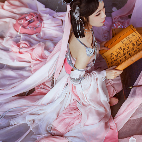 剑网三 七秀 秦风套 萝莉loli cosplay服装道具全套