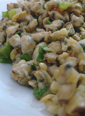 汕头特产 潮州特产新鲜咸蚬肉 红肉米 潮汕小菜半斤 满4份包邮