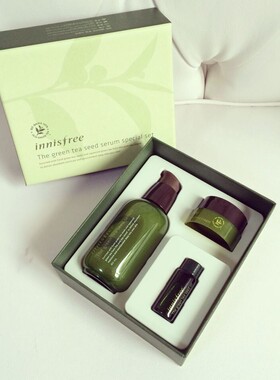 vivishu innisfree/悦诗风吟 绿茶精华 小绿瓶 小样