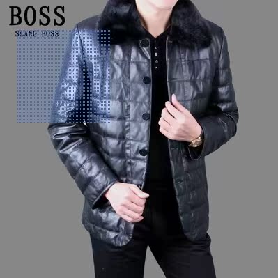

Одежда из кожи Boss 2014