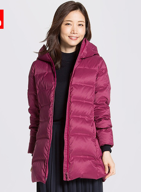 女装 高级轻型羽绒连帽外套 146393 优衣库uniqlo