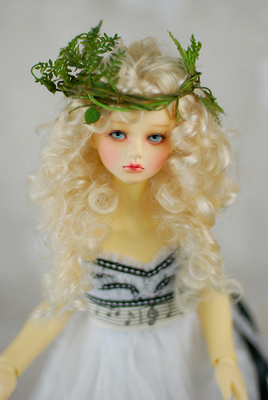 taobao agent 1/4,1/6bjd baby wig Golden Barbie princess spiral curly hair Jerryberry available