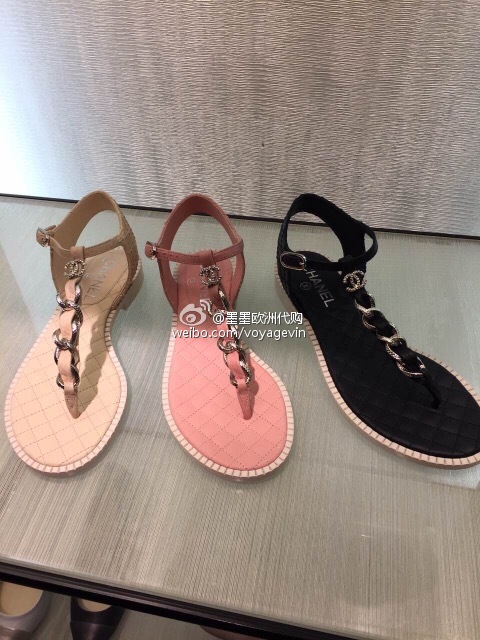

Босоножки Chanel 15