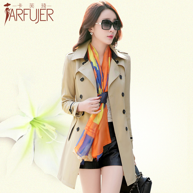 

женский плащ Karfujer kfq15b16105 2015