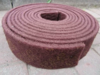Матовый ткань для полировки из нержавеющей стали, 7.5см, 6м