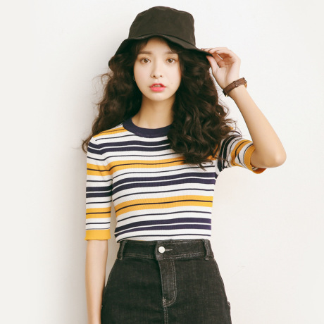 【短袖新款针织衫】_新款针织衫图片_新款短袖针织衫价格_搭配分享