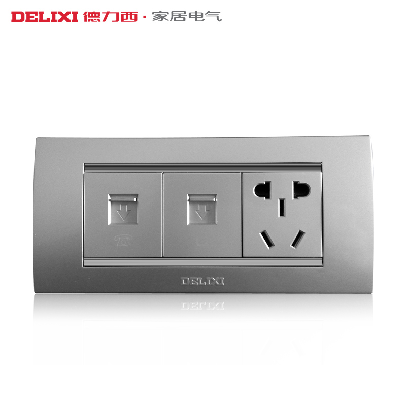 

Розетка Delixi 118
