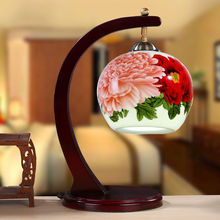 Цзиндэчжэнь китайская керамическая лампа гостиная спальня кровать прикроватные глаза научиться праздновать свадьбу