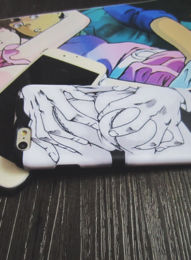 苹果5s/5se/6s/6plus手机壳软胶佐伯俊男重口味污图保护外套潮流