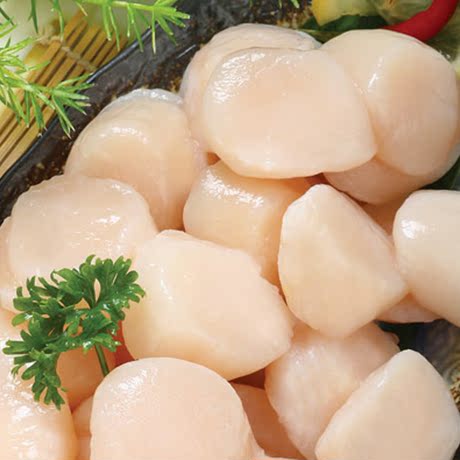 加拿大进口北极贝柱刺身新鲜野生北极扇贝柱刺身200g