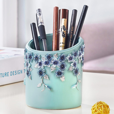 好心艺 创意家居用品笔筒房间装饰品摆件卧室客厅工艺品现代简约