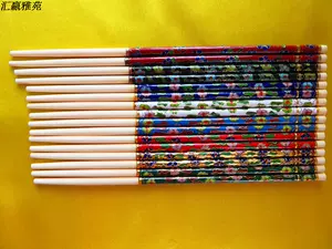 [八十年代北京库存老货 纯手工铜胎景泰蓝筷子（W）]