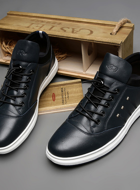 00       爱逛街官方   发布了  volo/犀牛男鞋秋季潮鞋新款休闲皮鞋