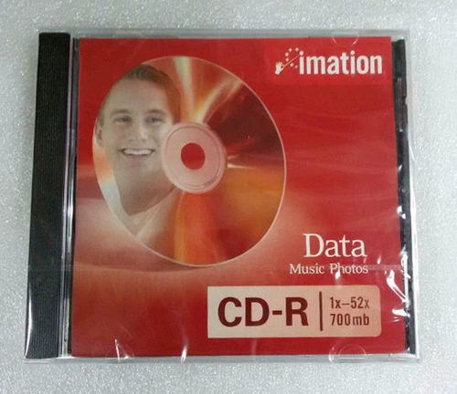 Подлинное специальное предложение yiminxin cd-r одно чаевые коробки пустая горелка CD-R 52x700M Гравюра